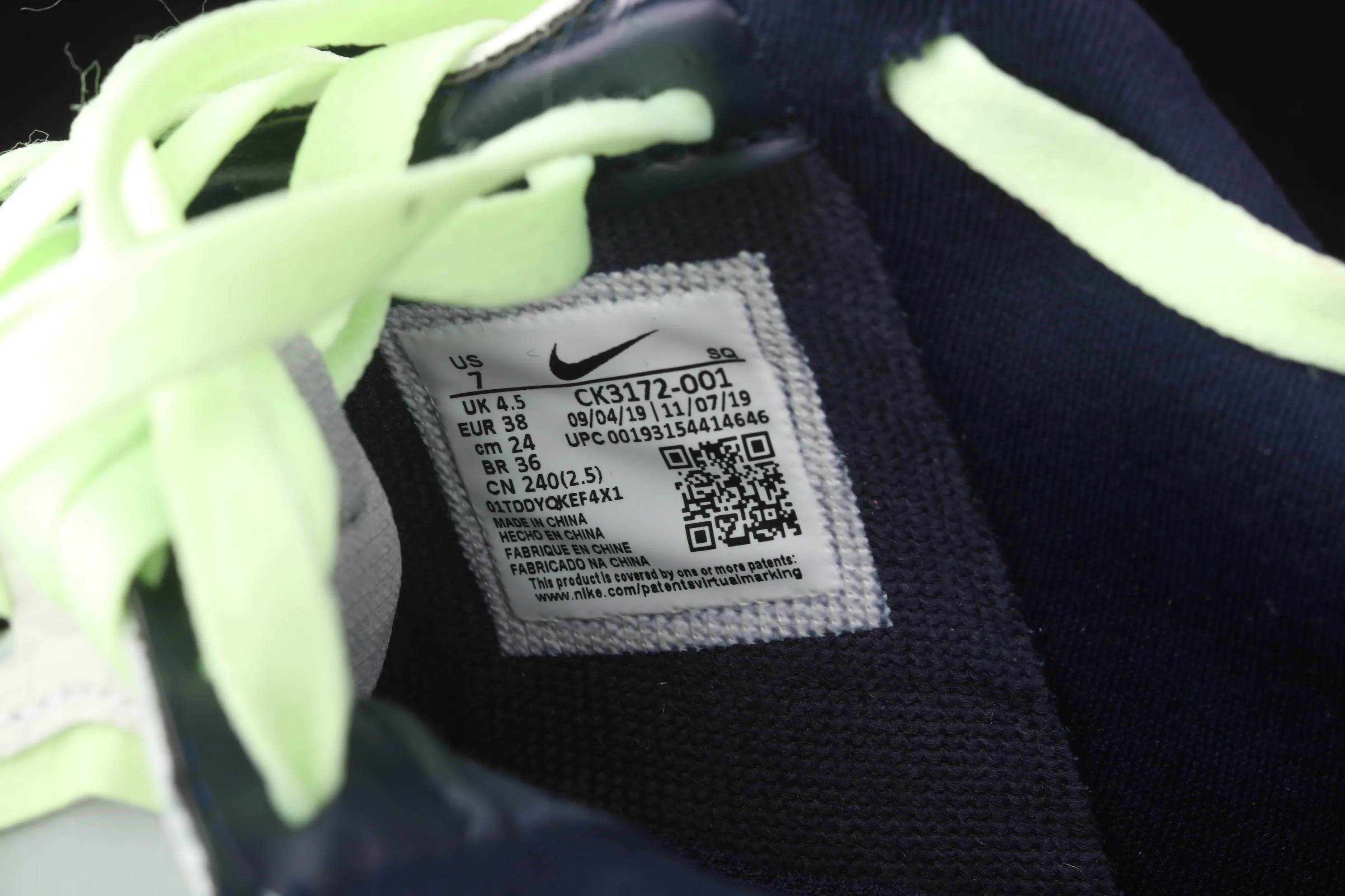 All Categories Nk Air Force 1 Air Force Series Nk Air Force 1 Shadow Air Force Lightweight Increase Special Price Original Company Grade Nk Air Force 1 Shadow Air Force One Lightweight Increase Low-top Versatile Sneakers CK3172-001